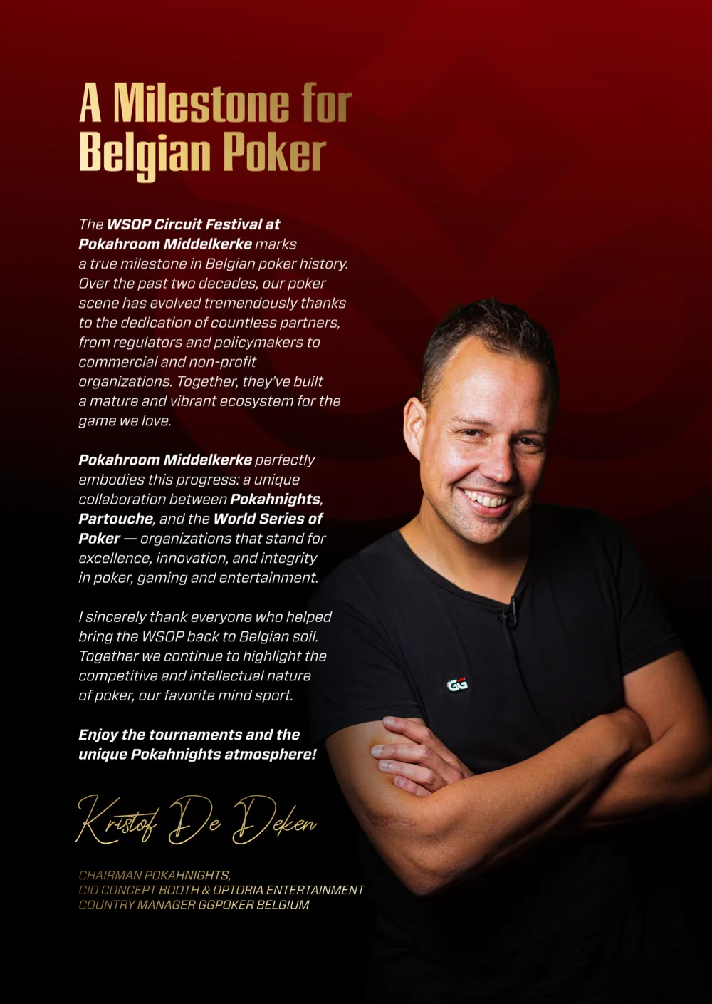 Brochure WSOP Circuit Middelkerke, pagina · 5