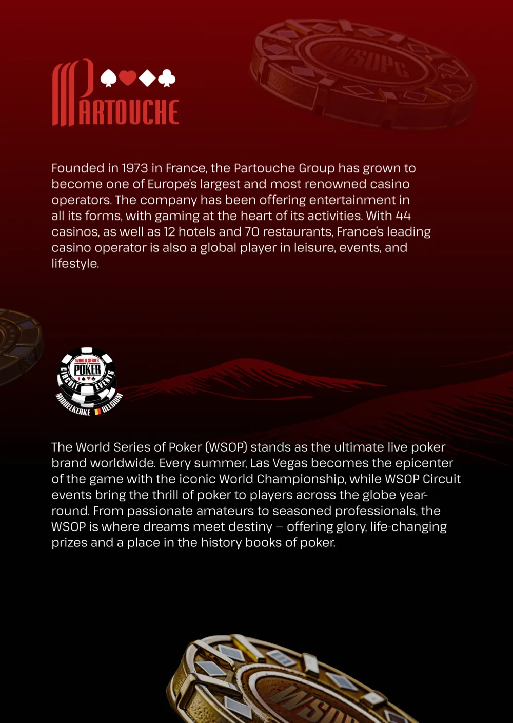 Brochure WSOP Circuit Middelkerke, pagina · 7