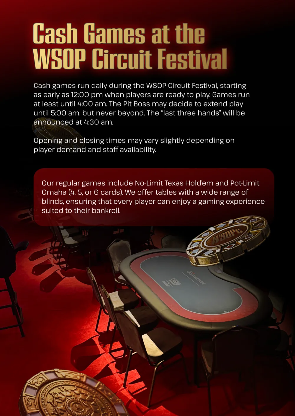 Brochure WSOP Circuit Middelkerke, pagina · 17