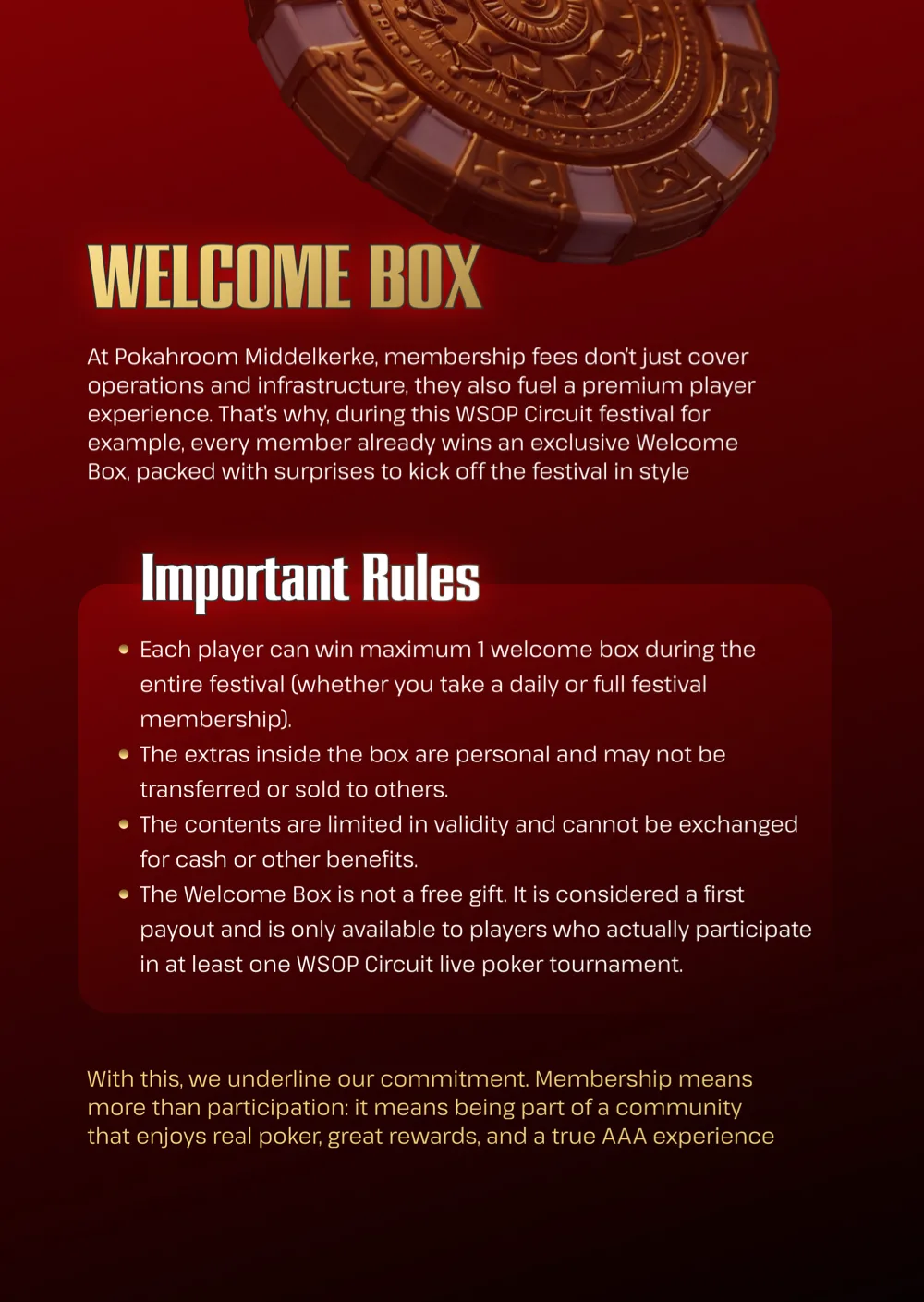 Brochure WSOP Circuit Middelkerke, pagina · 24