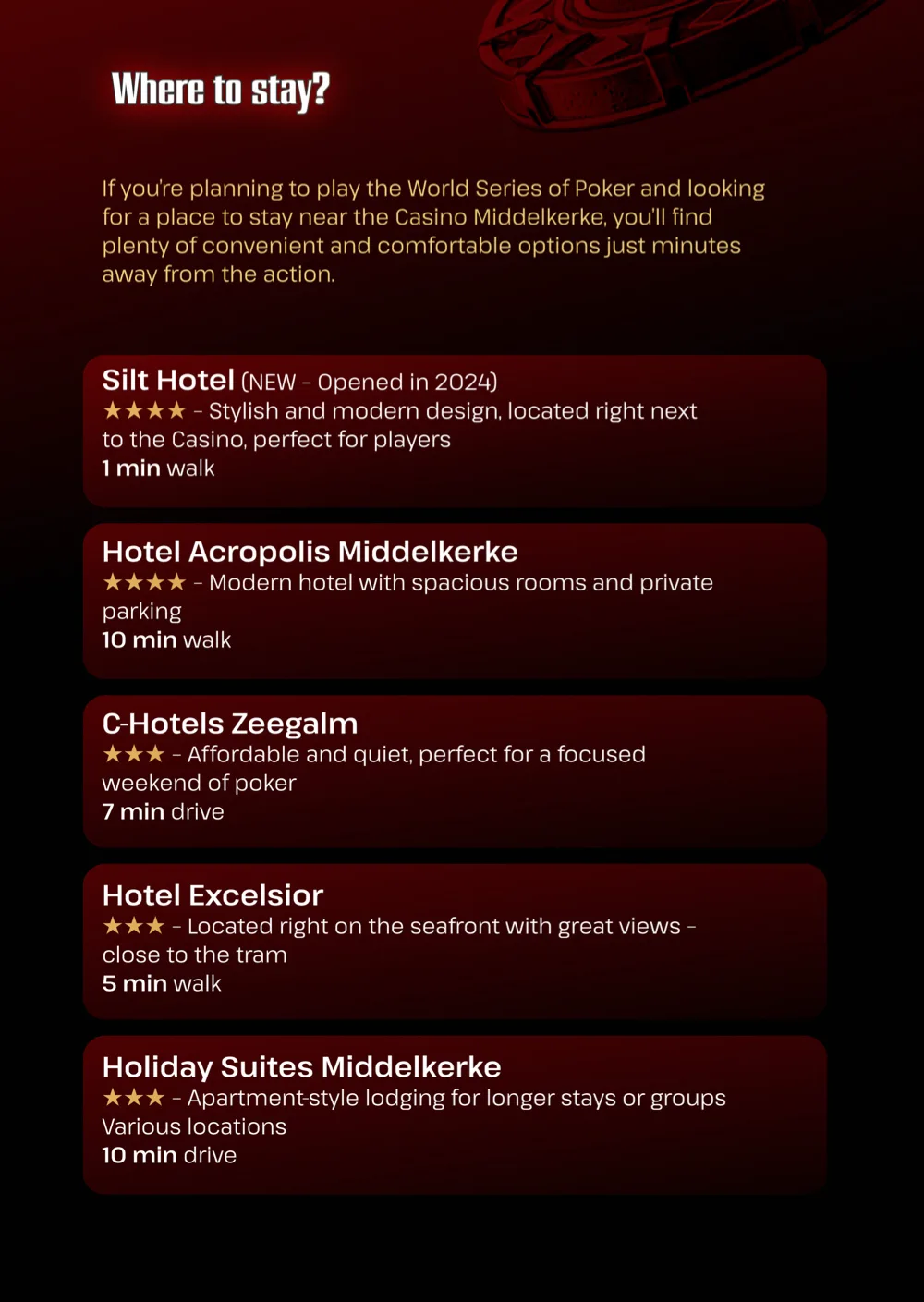 Brochure WSOP Circuit Middelkerke, pagina · 29